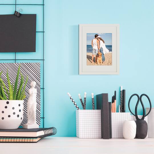 8 Pack: White 8" x 10" Frame with Mat, Aspect by Studio Décor®